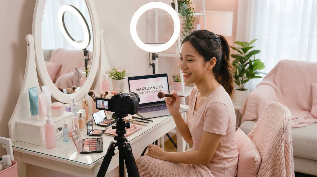 韩漫美妆教程视频